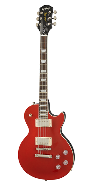 Epiphone ENMLSRMNH1 Les Paul Muse Scarlet Red Metallic Electric Guitar